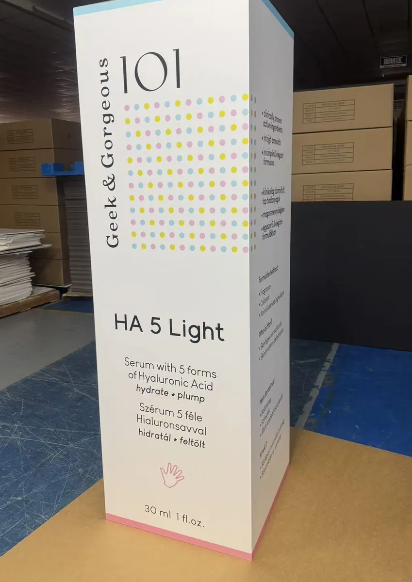 Large format HA5 product box